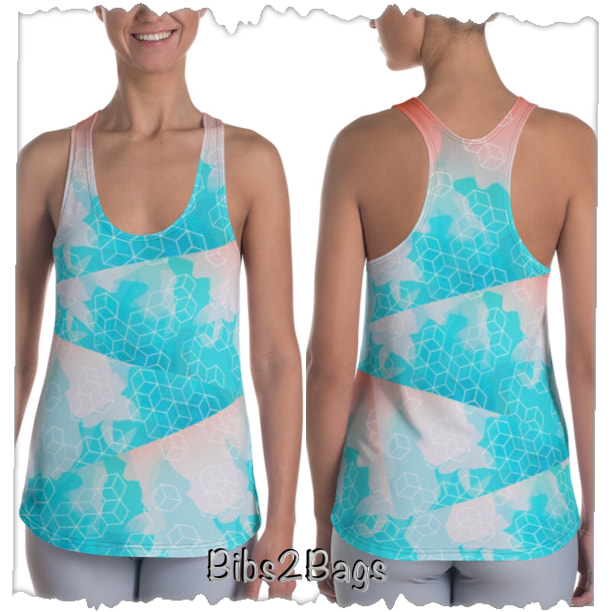 Sno-Cone Racerback Tank From Bibs2Basg