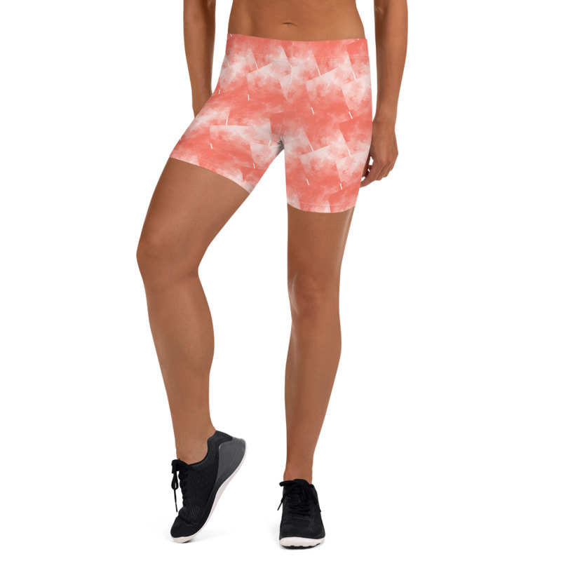 Orange Creamsicle Workout Shorts From Bibs2Bags
